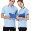 Men's Gradient Lapel POLO Workwear